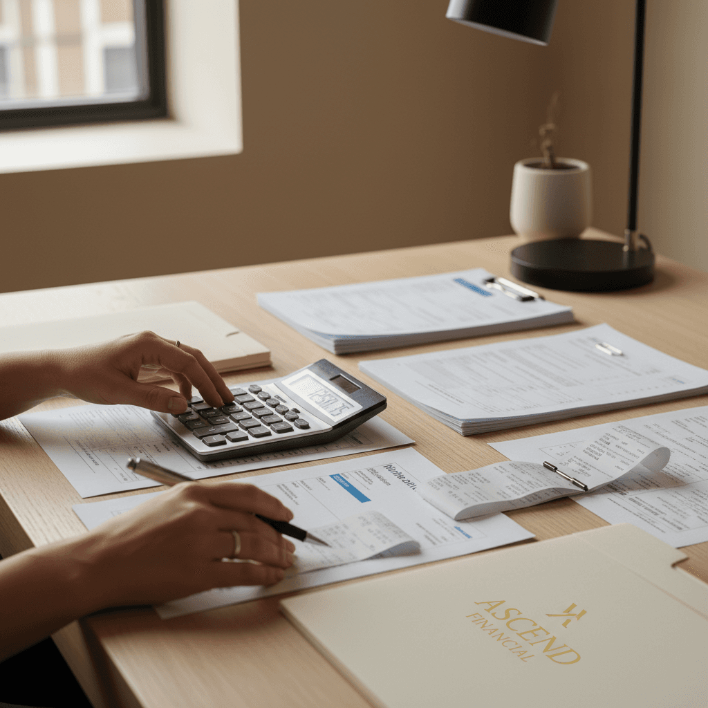 Business debt recovery documents and invoices